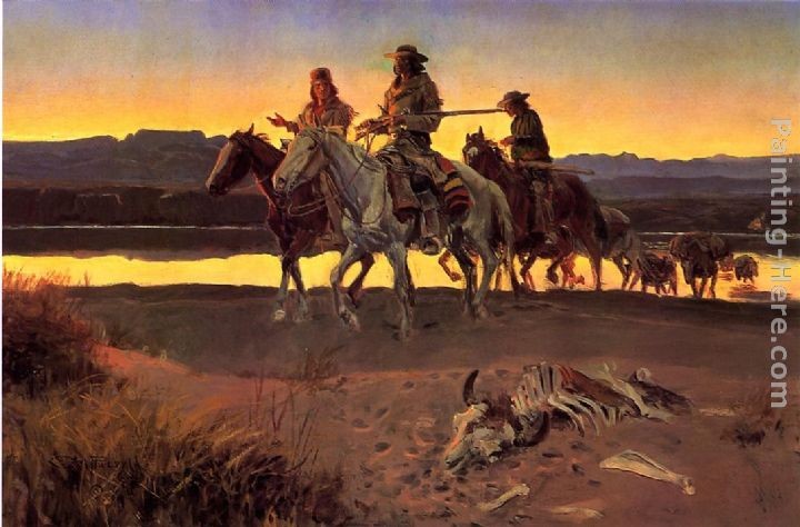 Charles Marion Russell Carson's Men